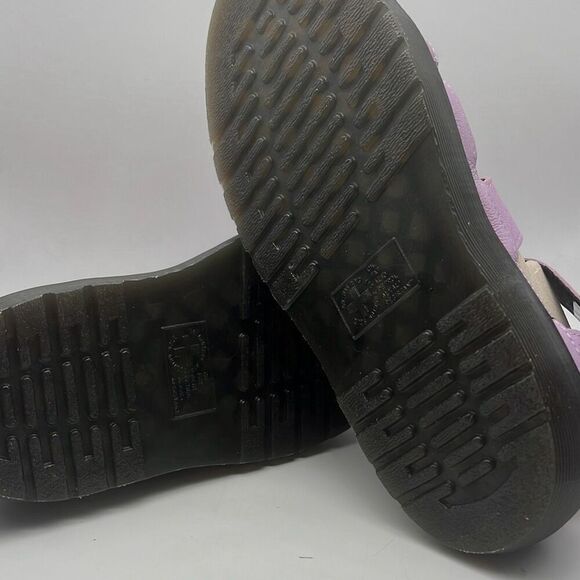 Dr Martens Leather Clarissa II Quad Chunky platform Sandal Lilac Pisa Women 7 - Picture 9 of 11